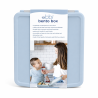 Δοχείο Φαγητού Ubbi Bento Με 4 Χωρίσματα Cloudy Blue UB-10351