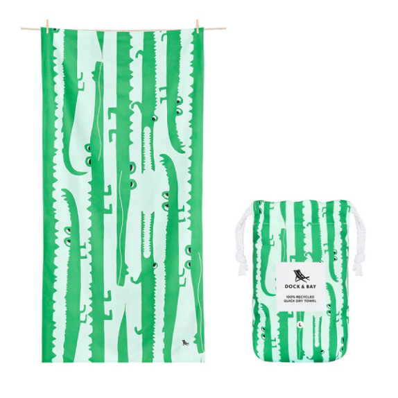 Πετσέτα Θαλάσσης Dock & Bay Laters Gators - Microfiber...