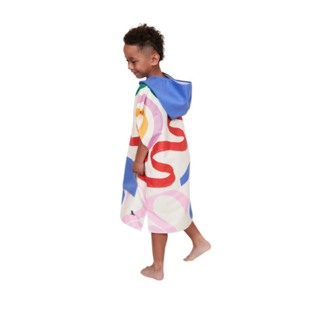 Παιδικό Πόντσο Θαλάσσης Dock & Bay Quickdry - Doodle Mood Microfiber 75X55 5061011621580