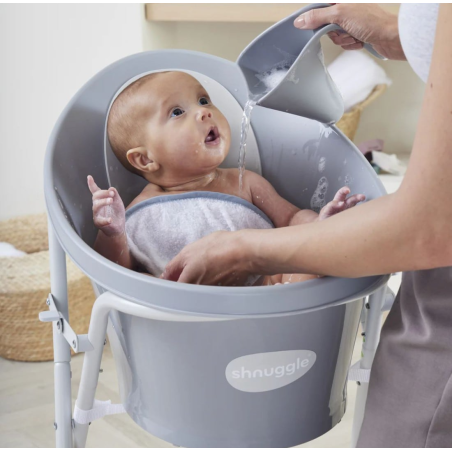 Κύπελλο Λουσίματος Shnuggle Pebble Grey SHN-WASH-JPBL