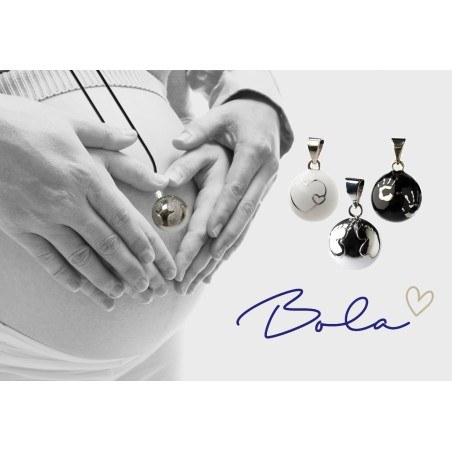 Bola Μελωδικό Μενταγιόν Εγκυμοσύνης Heartbeat Gold VO612