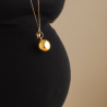 Bola Μελωδικό Μενταγιόν Εγκυμοσύνης Heartbeat Gold VO612
