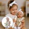 Κούκλα Magic Baby Paula Με Λευκή Κορδέλα Και Αξεσουάρ 45εκ. MB46524