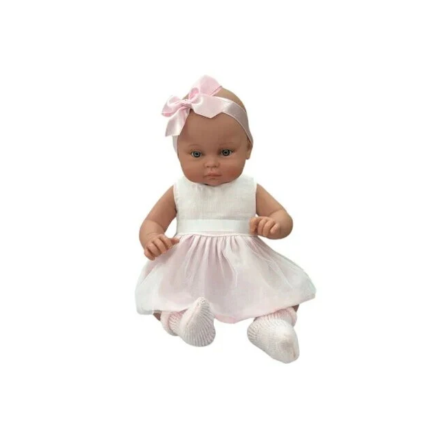 Κούκλα Magic Baby Alicia Με Λευκό Φόρεμα Και...