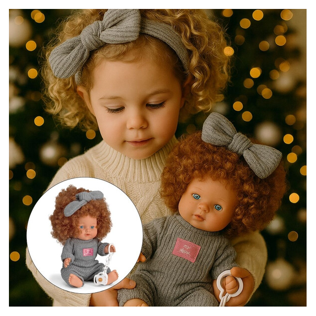 Κούκλα Magic Baby Μωρό Με Κόκκινα Μαλλιά Άφρο...