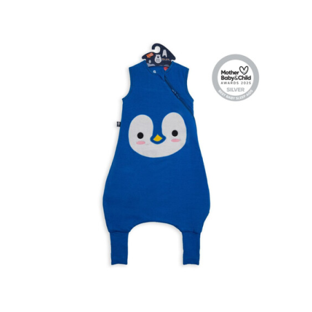Υπνόσακος BabyBliss Χειμωνιάτικος Με Ποδαράκια 2.5tog "Penguin Blue" 3-5 ετών BLISS-JMP-0003
