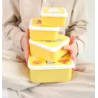 A little lovely company: Σετ 4 δοχεία φαγητού Lunch & Snack Box Animal Friends SBSEAF81