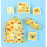 A little lovely company: Σετ 4 δοχεία φαγητού Lunch & Snack Box Animal Friends SBSEAF81
