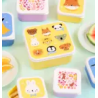 A little lovely company: Σετ 4 δοχεία φαγητού Lunch & Snack Box Animal Friends SBSEAF81