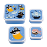 A little lovely company: Σετ 4 δοχεία φαγητού Lunch & Snack Box Pirates SBSEPI80