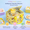 Ισοθερμική τσάντα φαγητού A Little Lovely Company Animal Friends CBAFYE33