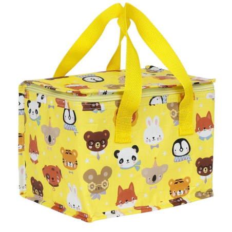 Ισοθερμική τσάντα φαγητού A Little Lovely Company Animal Friends CBAFYE33