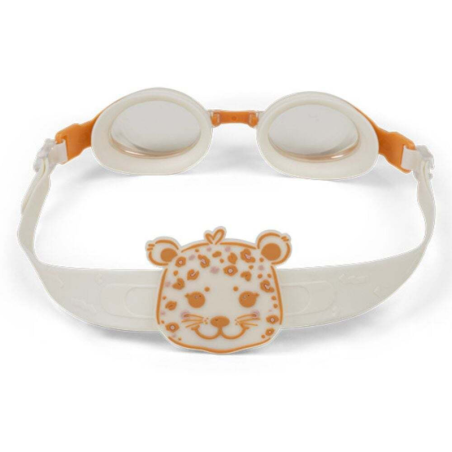Γυαλάκια Κολύμβησης Essentials Με Φακούς Anti Fog Beige Leopard