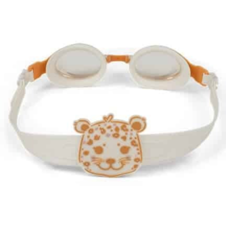Γυαλάκια Κολύμβησης Essentials Με Φακούς Anti Fog Beige Leopard