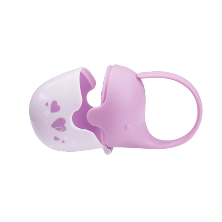 Θήκη Πιπίλας BabyOno Ελεφαντάκι Λιλά BN529/03