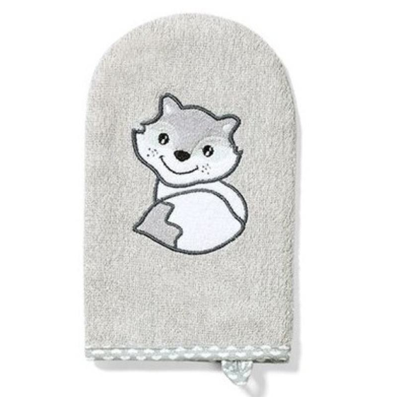 Γάντι Πλυσίματος BabyOno Bamboo Grey BN347/03