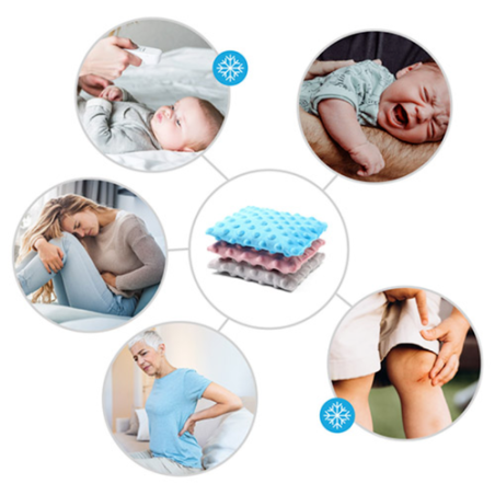 Θερμοφόρα Φυσική BabyOno Με Κουκούτσια Από Κεράσια Και Λεβάντα Για Κολικούς BN796/02