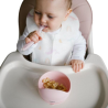 Μπoλ Σιλικόνης BabyOno Με Βεντούζα Ροζ BN1481/02
