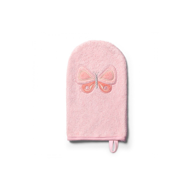 Γάντι Πλυσίματος BabyOno Bamboo Ροζ BN347/07