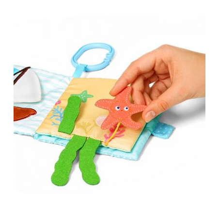 Εκπαιδευτικό μαλακό βιβλίο - Sea world Sensory book BabyOno BN1532