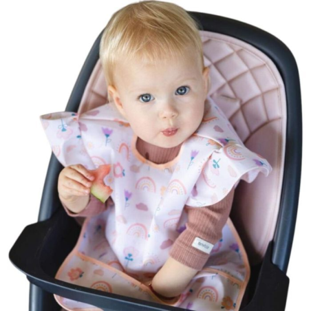 Αδιάβροχη σαλιάρα με θήκη 2-4years -RAINBOW BabyOno BN1642/03