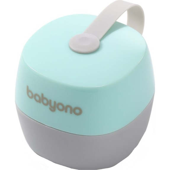 Θήκη Πιπίλας BabyOno Γκρι - Μέντα BN535/02