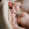 Βαμβακερές πάνες BabyOno αγκαλιάς από μπαμπού - μουσελίνες Ροζ 70x70 cm (Σετ 3 τμχ) BN828/01