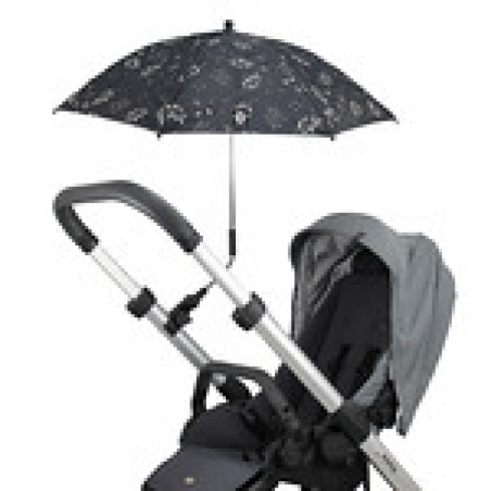 Ομπρέλα Καροτσιού Dooky Με Δείκτη UV50+ Leave Black DK-5728254