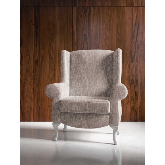 Ελαστικό κάλυμμα μπερζέρας KLYRA BEIGE-5210186097120