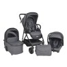Πολυκαρότσι Bebe Stars Dione 3 in 1 Titanium Grey 334-186