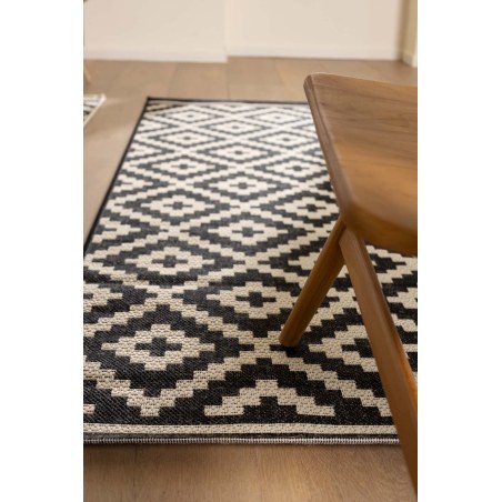 Ψάθα Flox 721K BLACK Royal Carpet - 160 x 230 cm-16FLO721KB-160230