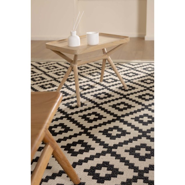 Ψάθα Flox 721W BLACK Royal Carpet - 160 x 230...