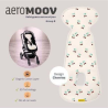 Αντιιδρωτικό κάλυμμα για καρότσι Air Layer Aeromoov Group Buggy Cherries AL-B-CHS