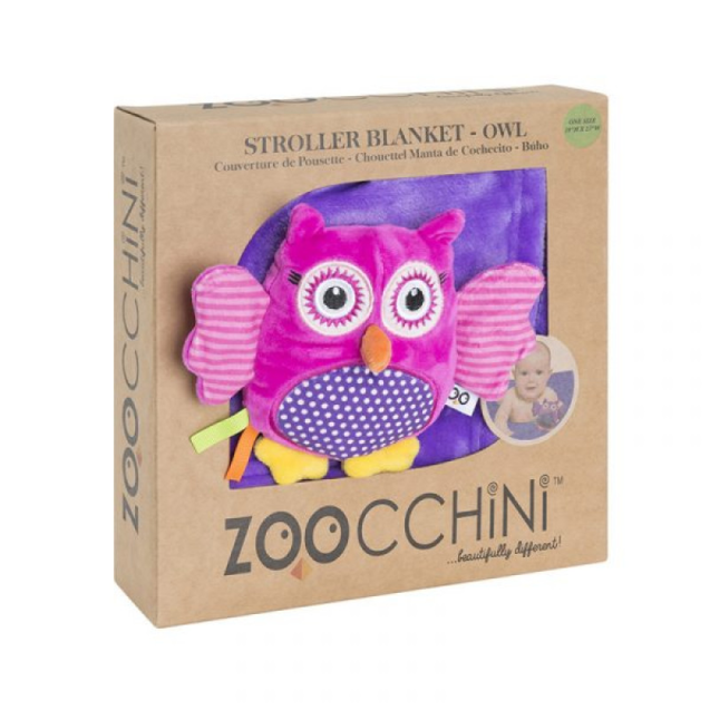 Zoocchini Κουβέρτα Αγκαλιάς & Λίκνου Owl Buddy...
