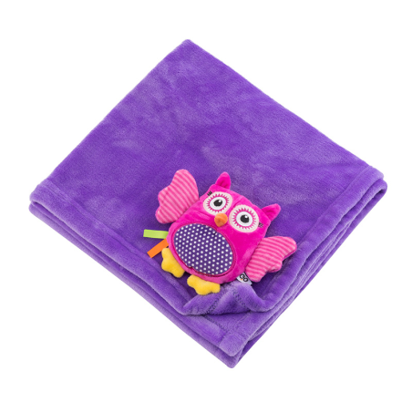 Zoocchini Κουβέρτα Αγκαλιάς & Λίκνου Owl Buddy ZOO3002