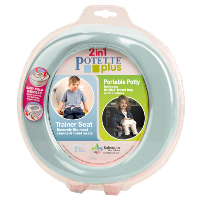 Φορητό γιογιό ταξιδίου Pastel Mint Plus Premium