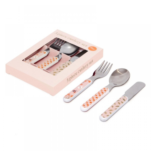 Σετ μαχαιροπήρουνα Pink Petit Monkey PTM-CS14