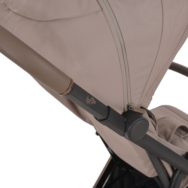 Καρότσι Bebe Stars Isla Automatic Almond Beige...