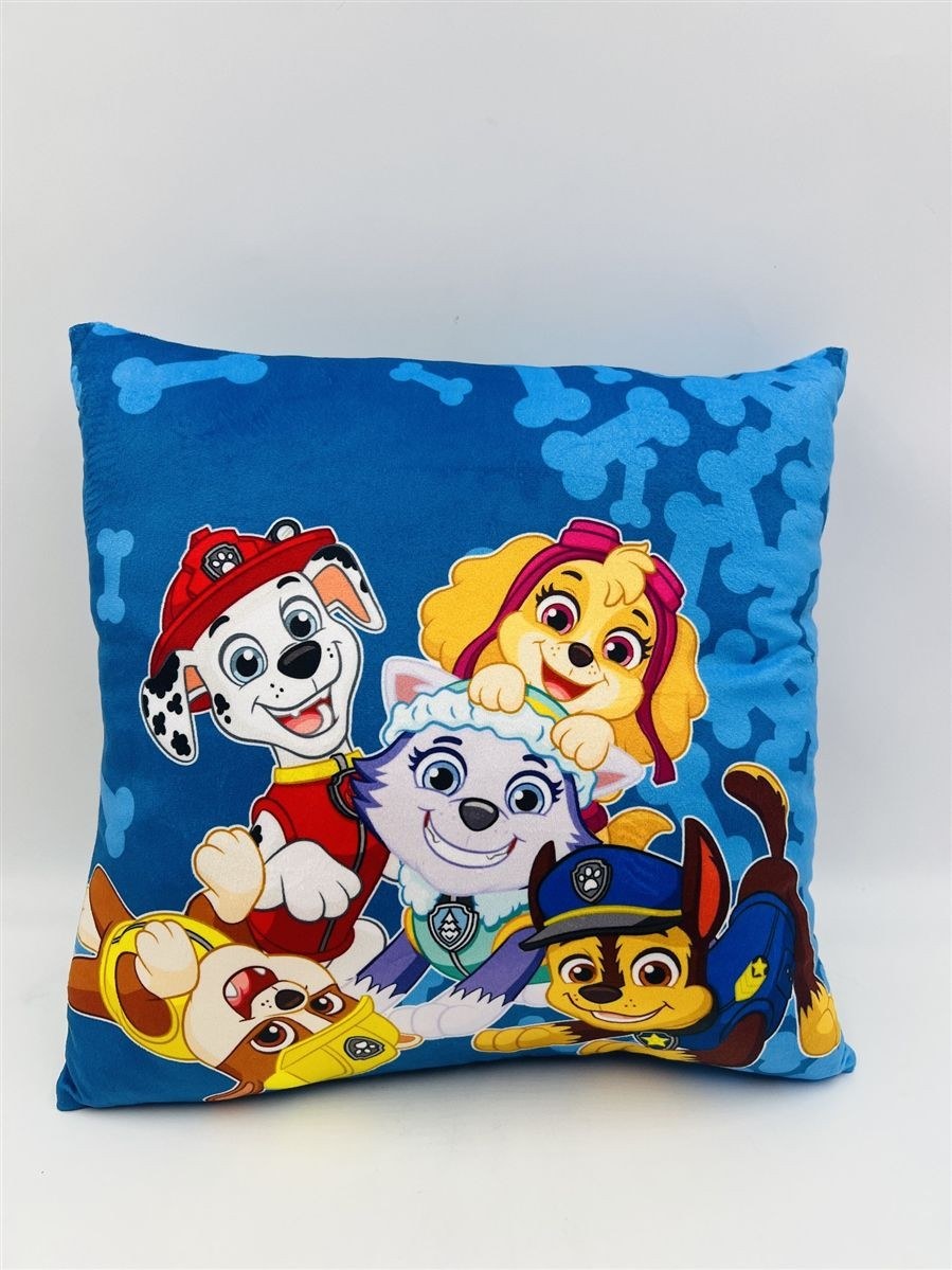 Βελούδινο Μαξιλάρι Nickelodeon Paw Patrol 608 38X38 Blu