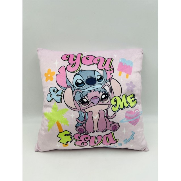 Βελούδινο Μαξιλάρι Disney Home Stitch & Angel...