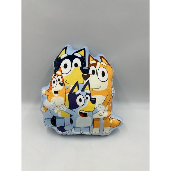 Μαξιλάρι 3D BBC Studios Bluey 620 35 cm Sky Blue 100% Velboa