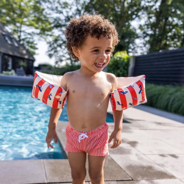 Μπρατσάκια Swim Essentials Red-White Whale Για...