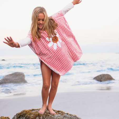 Πετσέτα Πόντσο Λουξ Swim Essentials Daisy Flowers