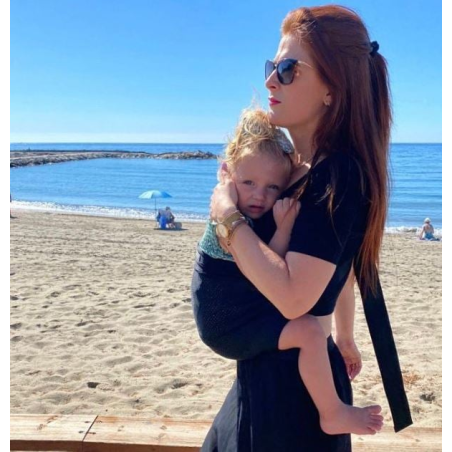 Μάρσιπος Mini Monkey Sling Ελαφρύς Και Αδιάβροχος Grey MKY_00000203
