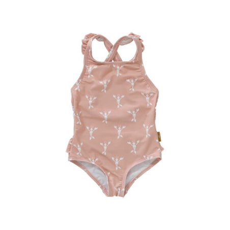 Ολόσωμο μαγιό Fresk με προστασία UV50 Lobster Cameo Rose 7-8 ετών FR-SW040-04-122