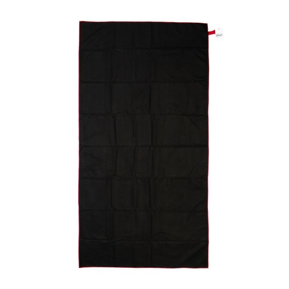 Πετσέτα Θαλάσσης Dimcol Quick Dry 80x160 Black-Bordeaux