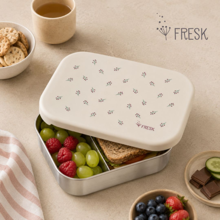 Δοχείο Φαγητού Fresk Με Καπάκι Σιλικόνης BerriesFR-FD600-09