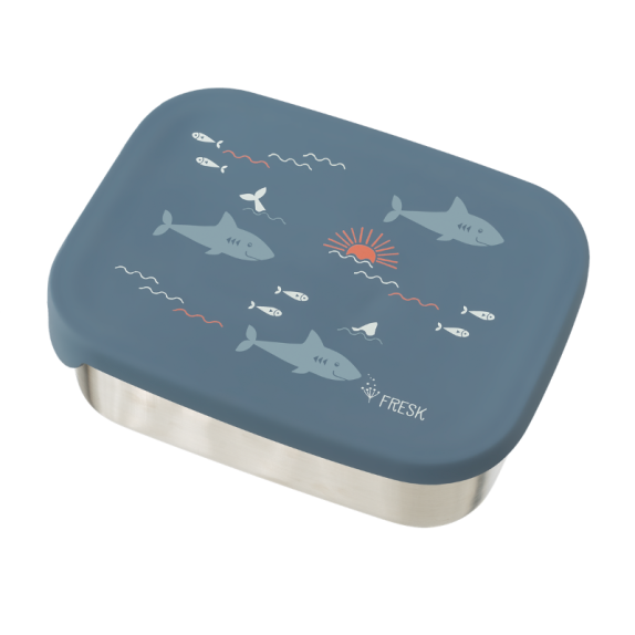 Δοχείο Φαγητού Fresk Με Καπάκι Σιλικόνης Shark FR-FD600-88