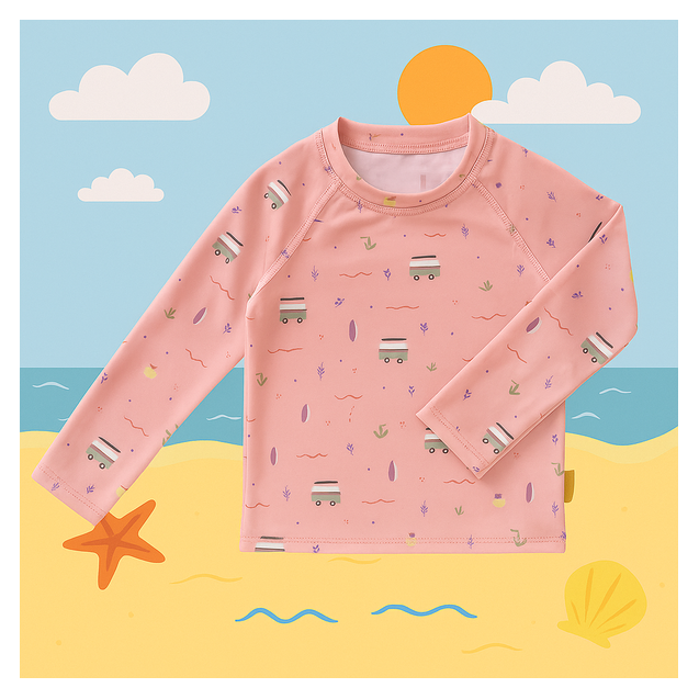 Μπλούζα Fresk με προστασία UV50 Surf Girl 5-6...