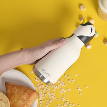 ASOBU Παγούρι Ανοξείδωτο Bestie - Penguin Black/White 460 ml